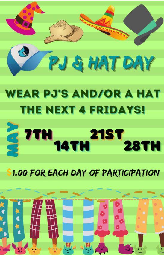 PJ and Hat Day
